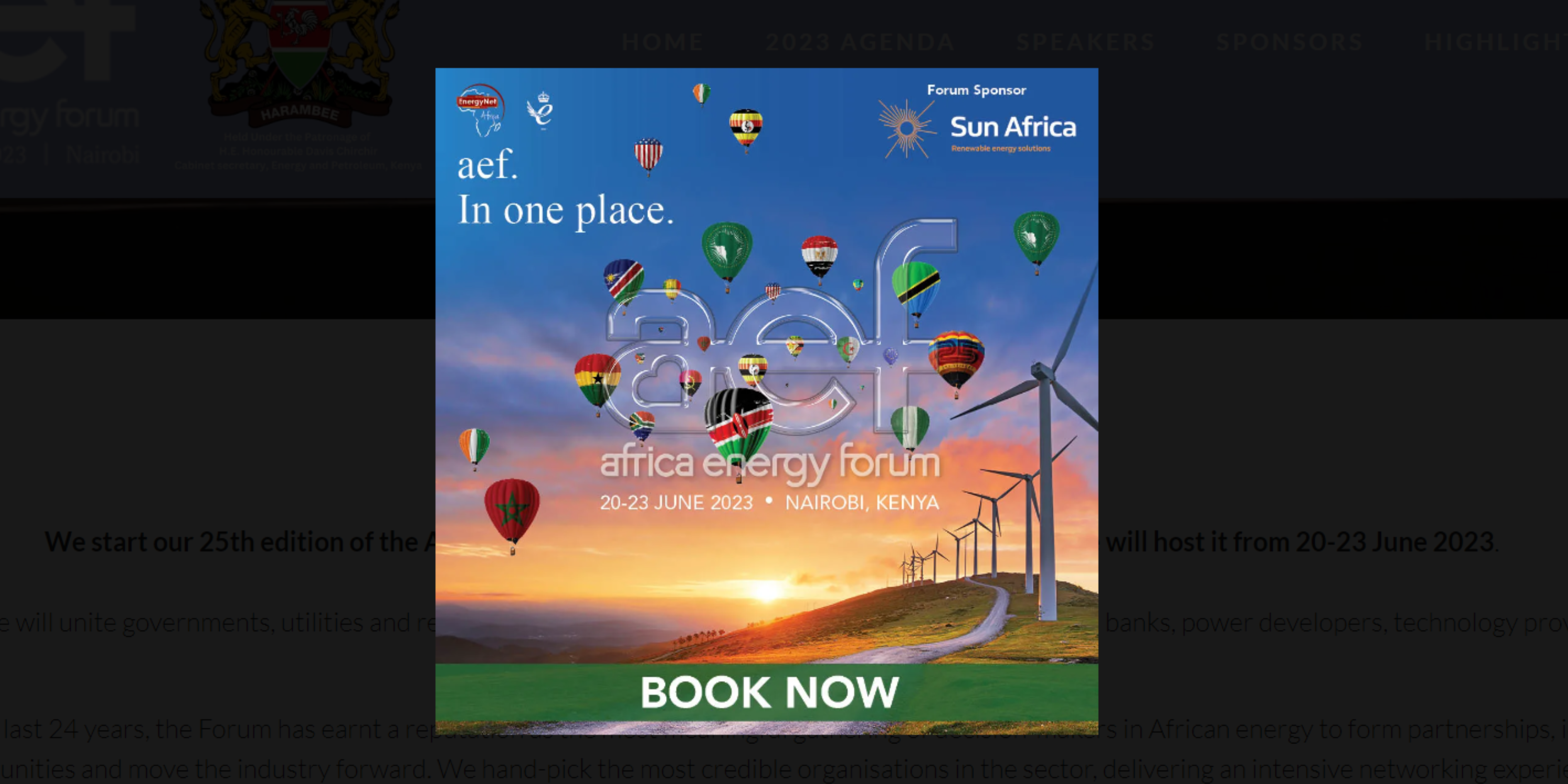Kenya Ready for Africa Energy Forum, aef2023 to be Held in Nairobi for the First Time