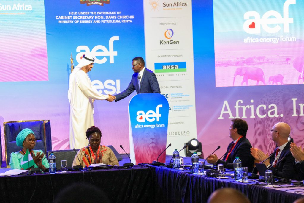 President Designate of COP28 Attends Africa Energy Forum, aef23 in Nairobi