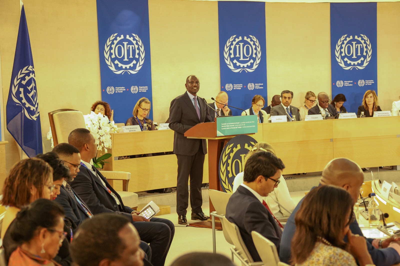 World of Work Summit: Kenyan President Rallies ILO to Include the Jobless in Dialogue