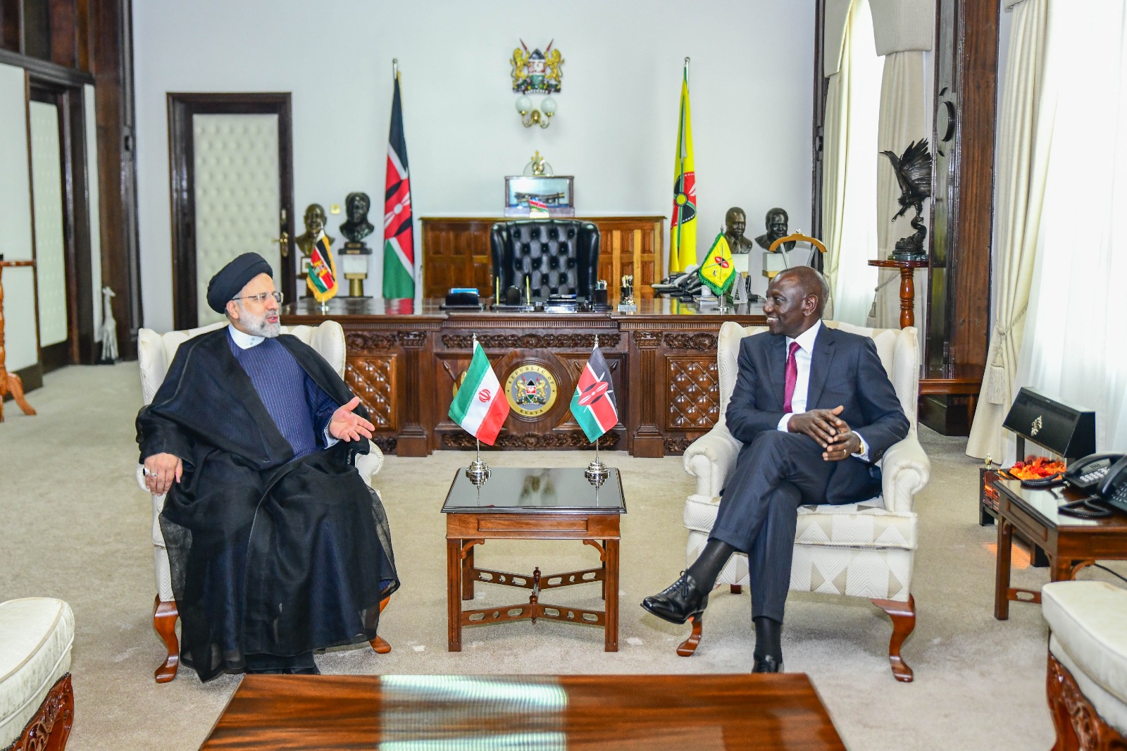 Kenya - Iran Ties: Presidents Ruto & Raisi Sign Trade Deals in Nairobi