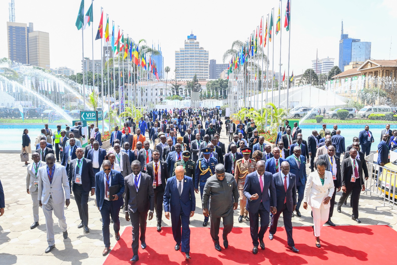 Africa Climate Summit Kicks off in Nairobi Kenya.